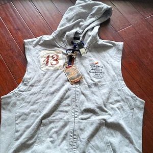 AKOO Sleeveless grey jacket size 2XL